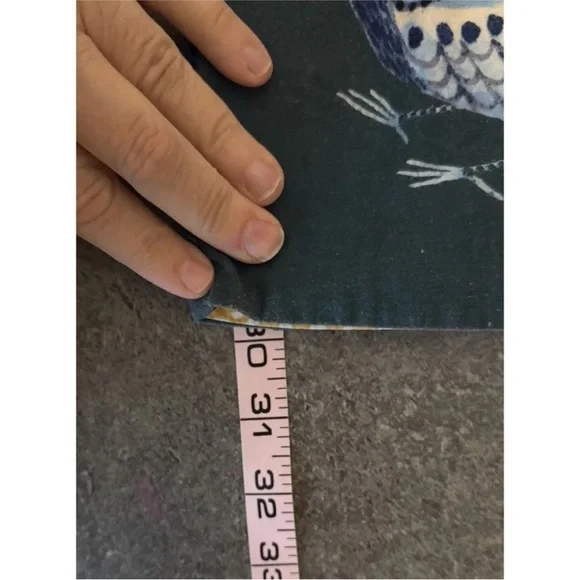 Anthropologie Colorful Bird Print Pajama Pants - Picture 12 of 13